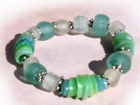 instructables Rhonda Chase Design Bracelet with Recycled Plastic Beads